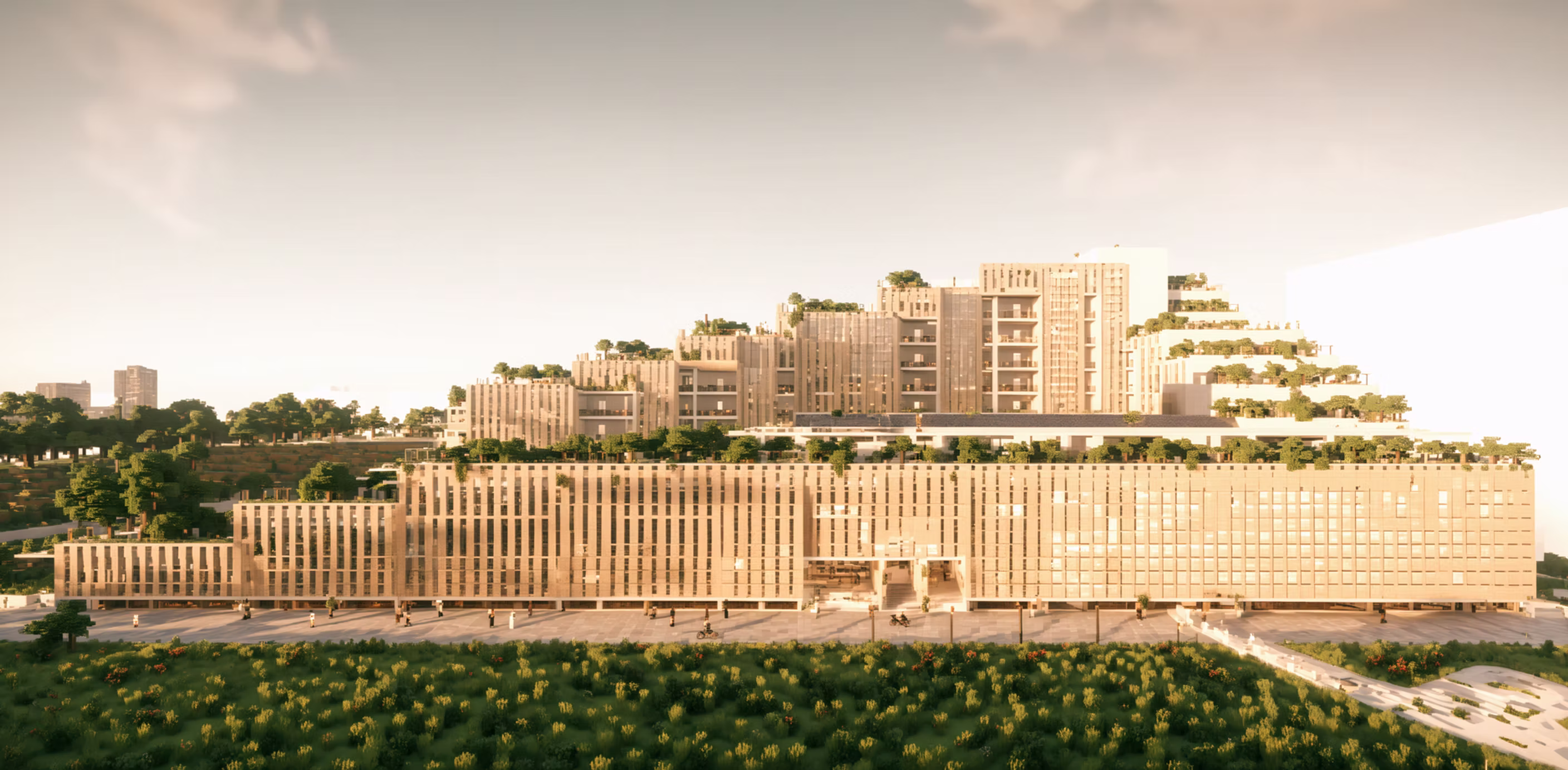 Social Housing Complex - Interior